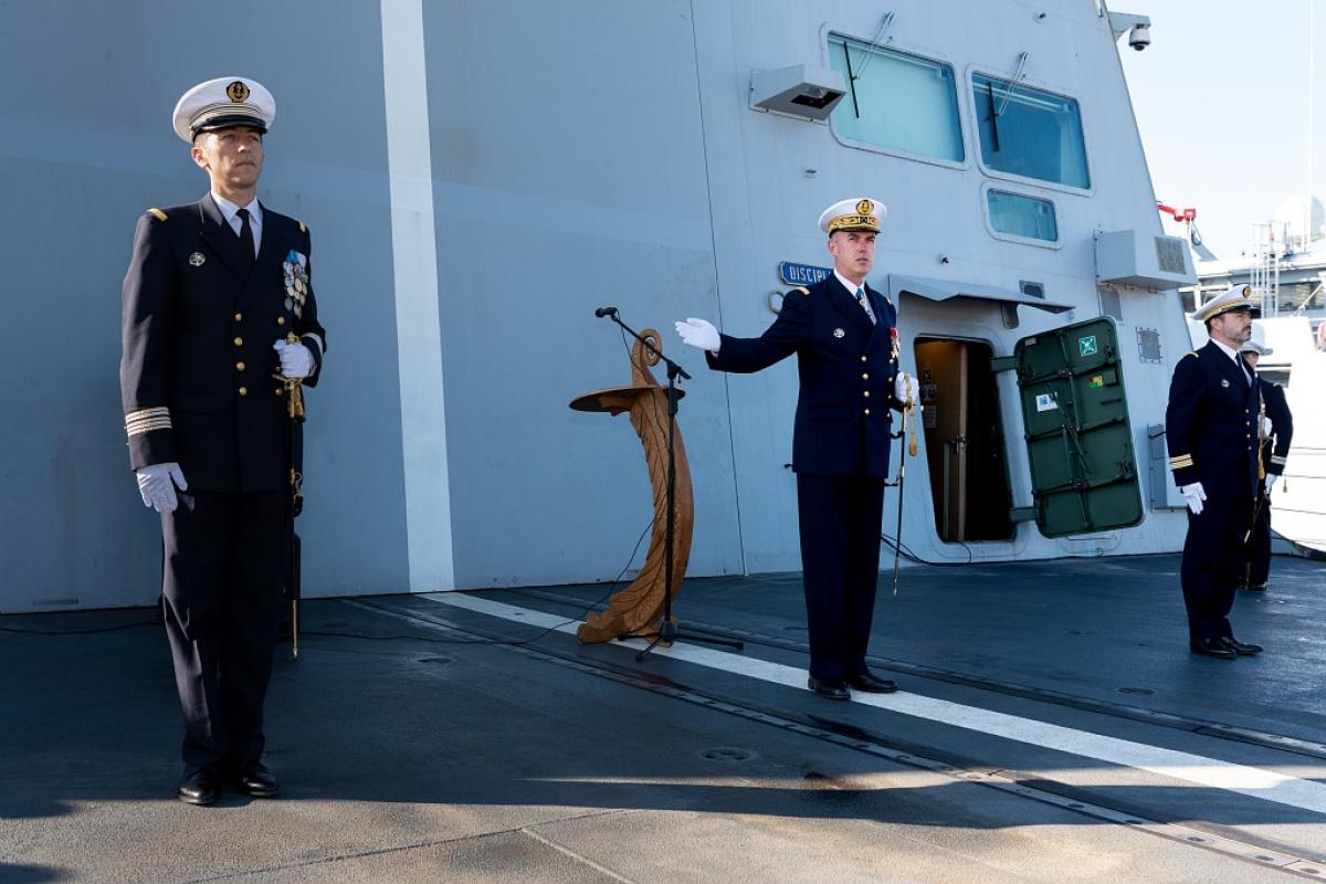 Un nouveau commandant pour la frégate multimissions Normandie