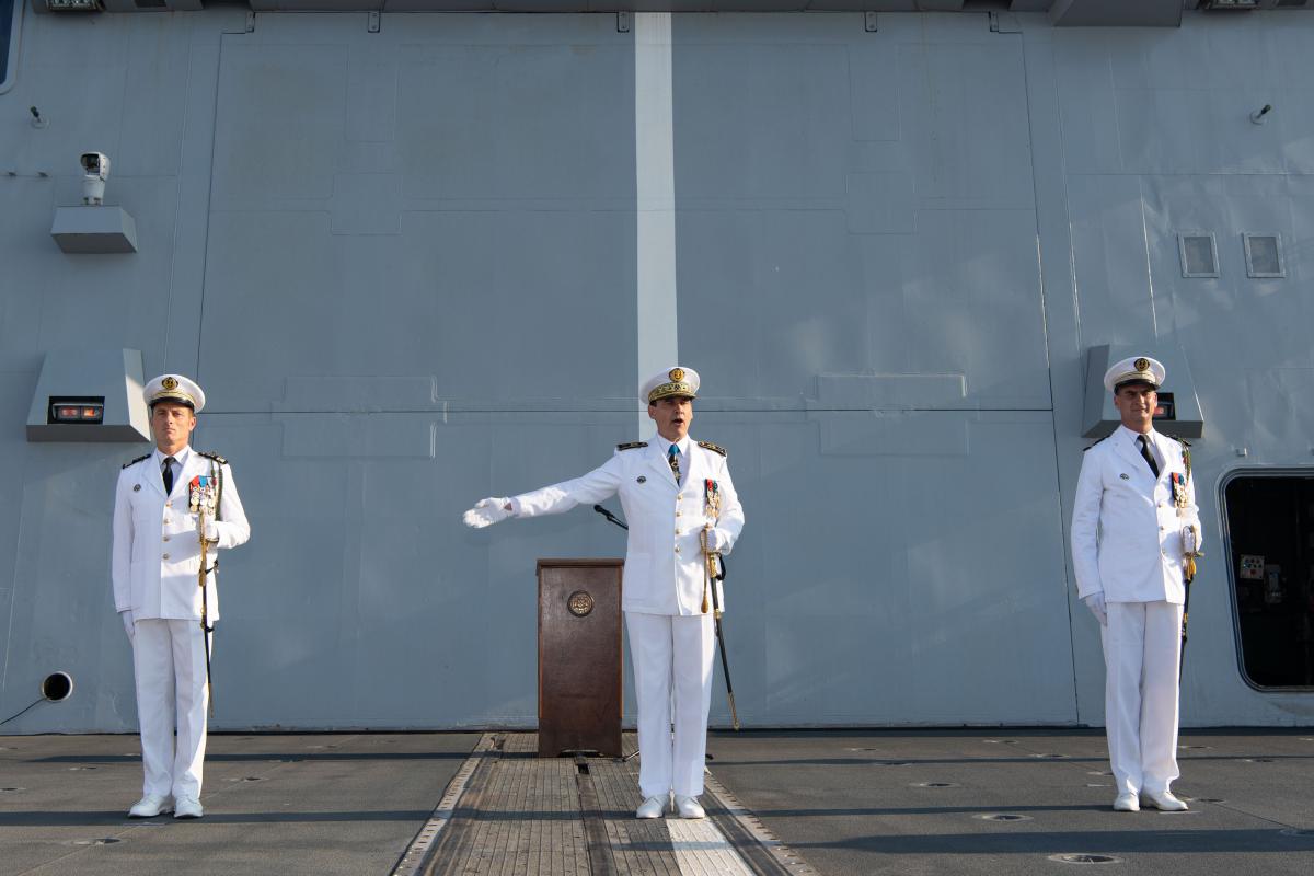 Un nouveau commandant pour la frégate de défense aérienne Chevalier Paul