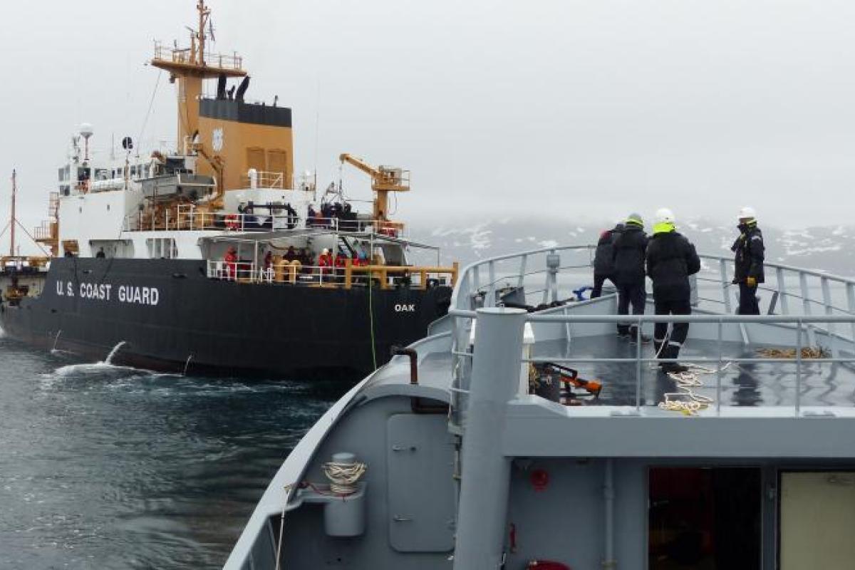 Atlantique Nord – Participation du PSP Fulmar à l’exercice international ARGUS 2022 au large des côtes du Groenland