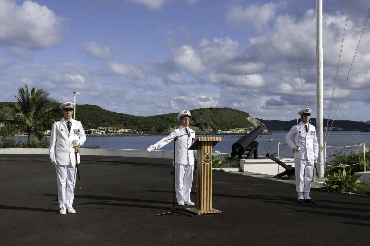 Passation de commandement – Equipage B du BSAOM D’Entrecasteaux