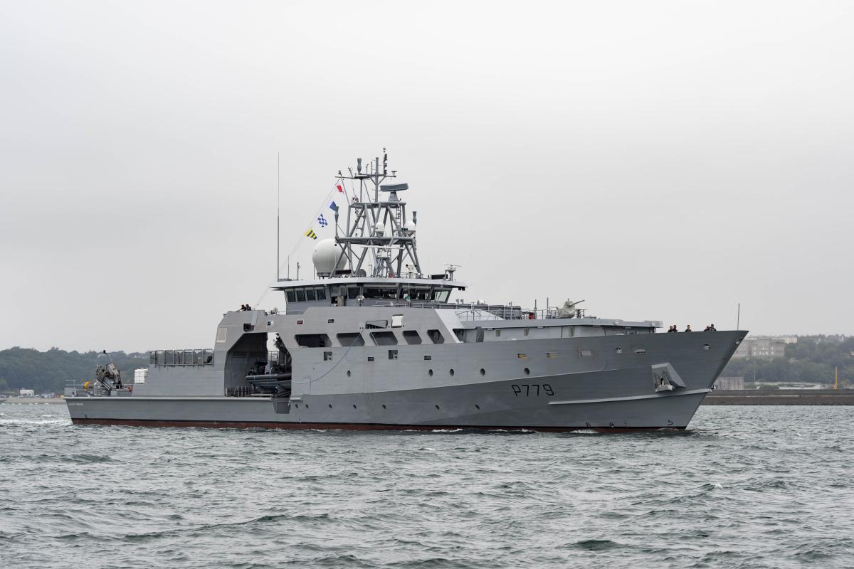 Le POM Auguste Bénébig poursuit son armement à Brest 