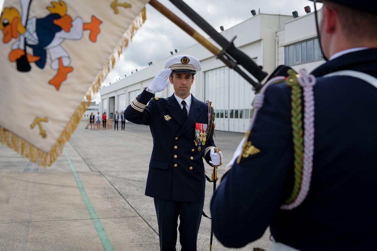 BAN Landivisiau : un nouveau commandant pour la 12F