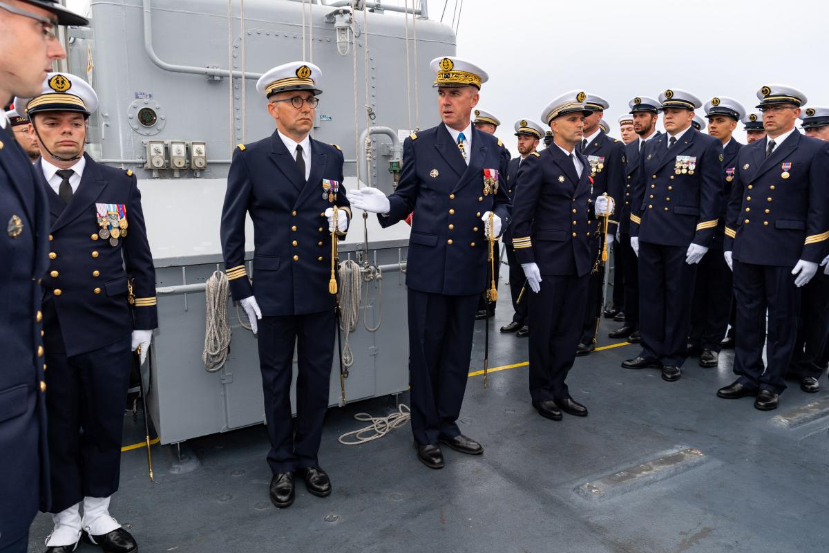 Un nouveau commandant pour le Sagittaire