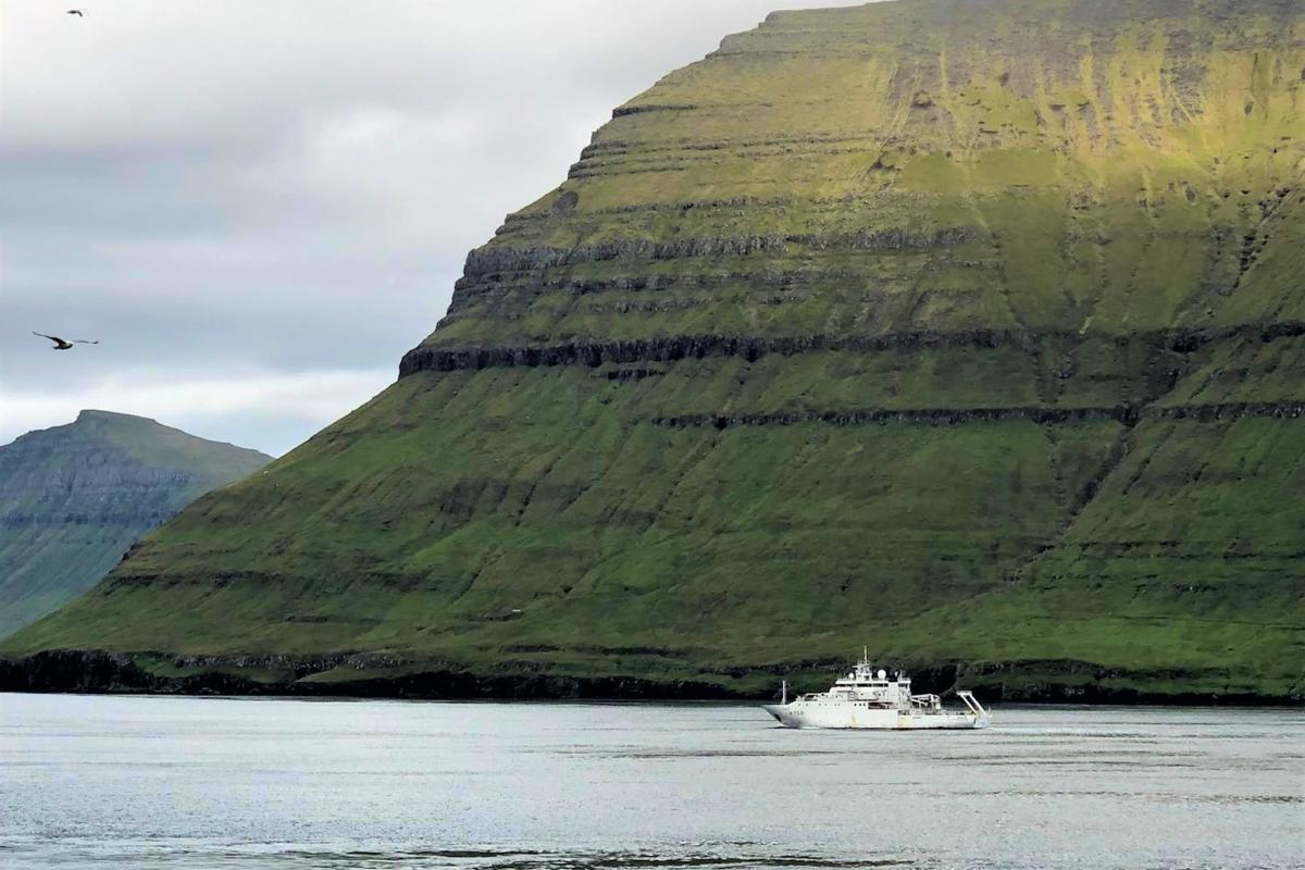Atlantique Nord : le Beautemps-Beaupré poursuit sa mission scientifique après une relâche aux îles Féroé