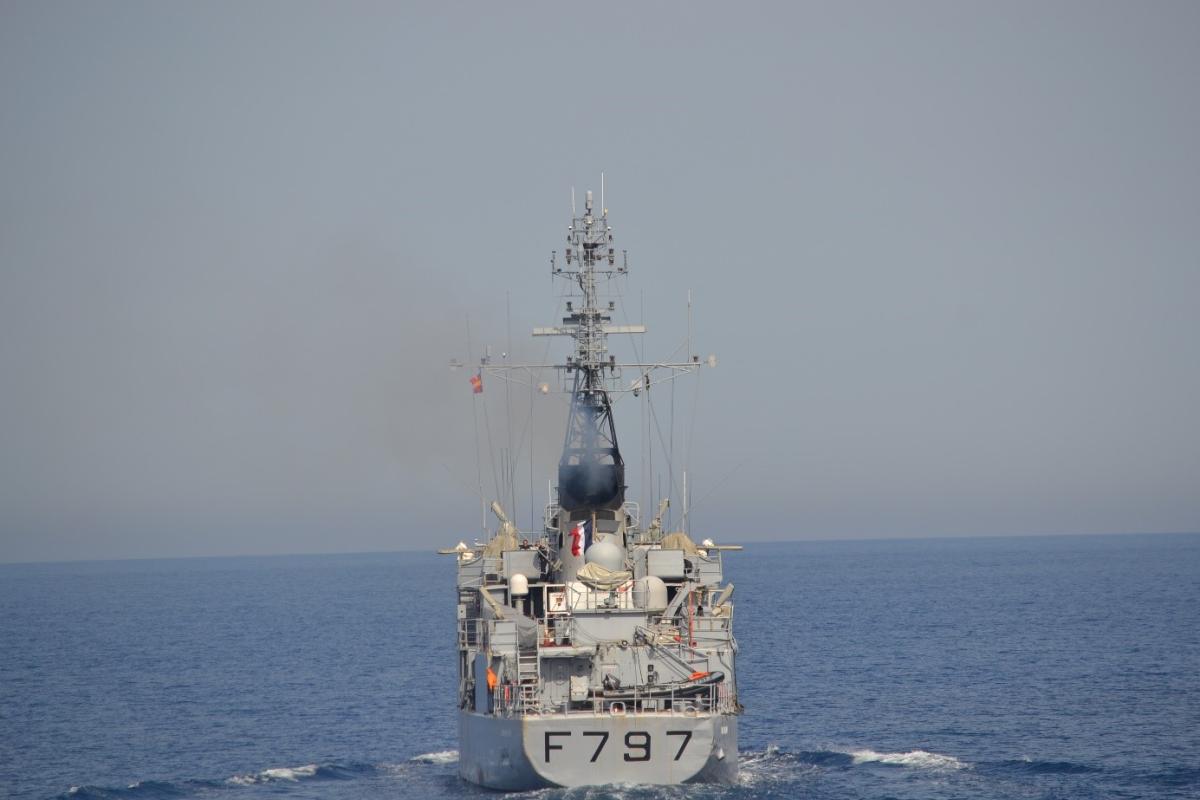 Le PHM Commandant Bouan prend l'alerte