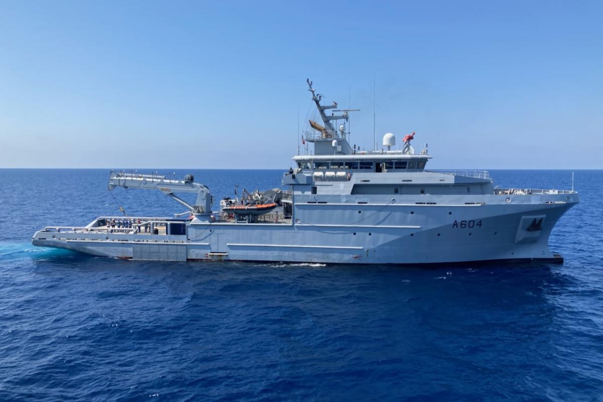 Méditerranée– Appareillage de la Seine pour une mission de surveillance des approches maritimes 