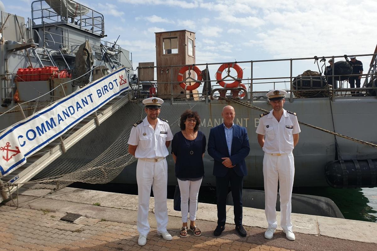  Cap sur la Corse pour la mission de surveillance maritime du Cdt Birot