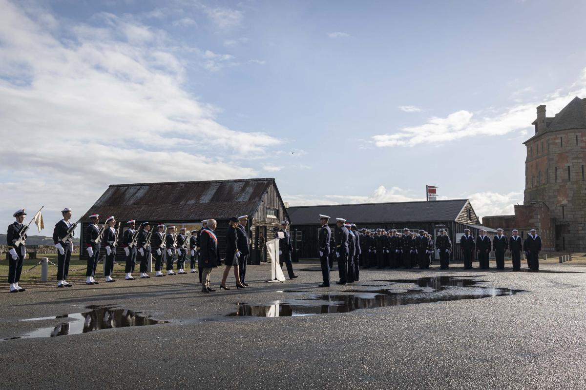  Cérémonie du 52ème anniversaire de la base opérationnelle de l’Ile Longue