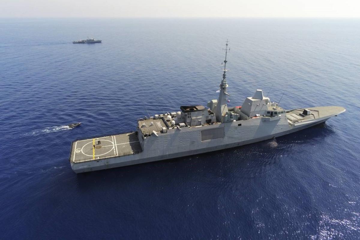  Méditerranée orientale – la FREMM Languedoc s’entraine avec la marine chypriote