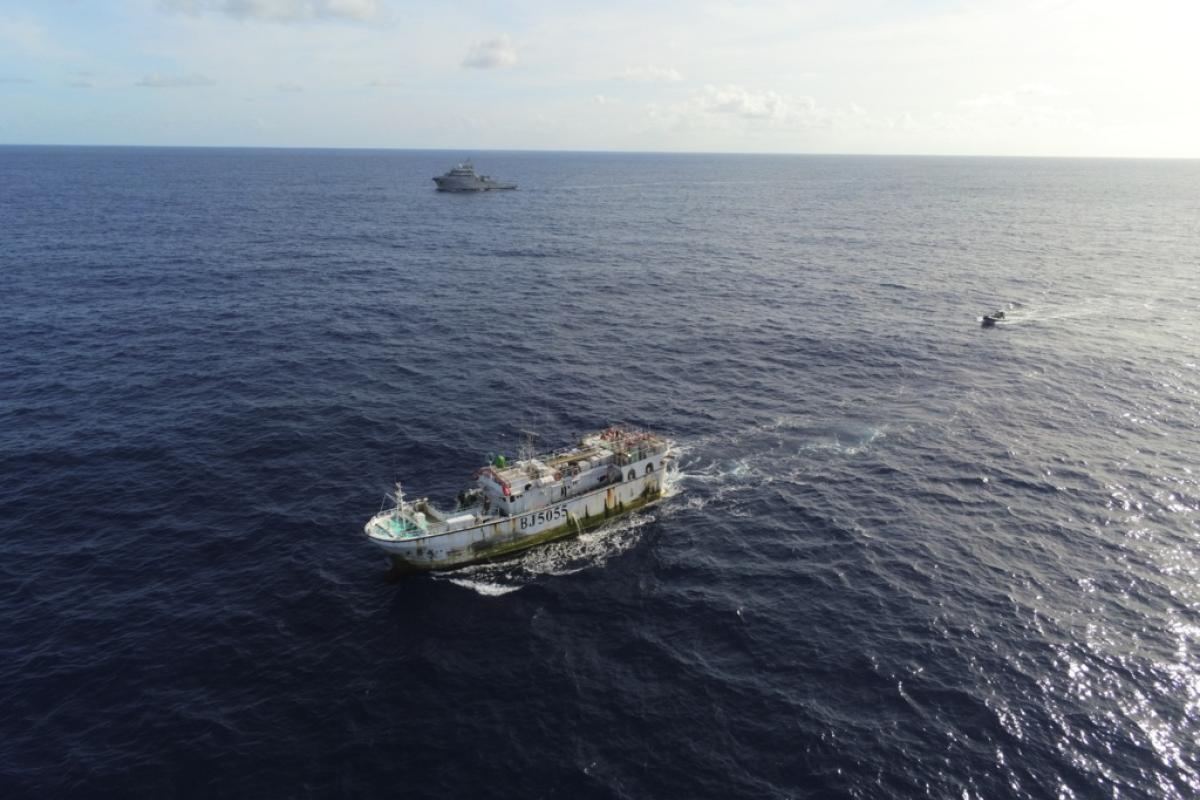  Mission Aquarius : police des pêches dans le Pacifique sud pour le Bougainville