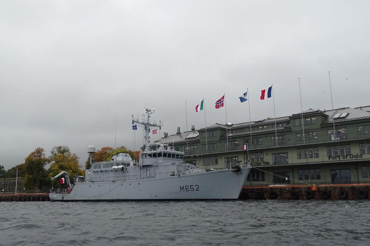  Mer du Nord – Le CMT Céphée en relâche opérationnelle à Oslo