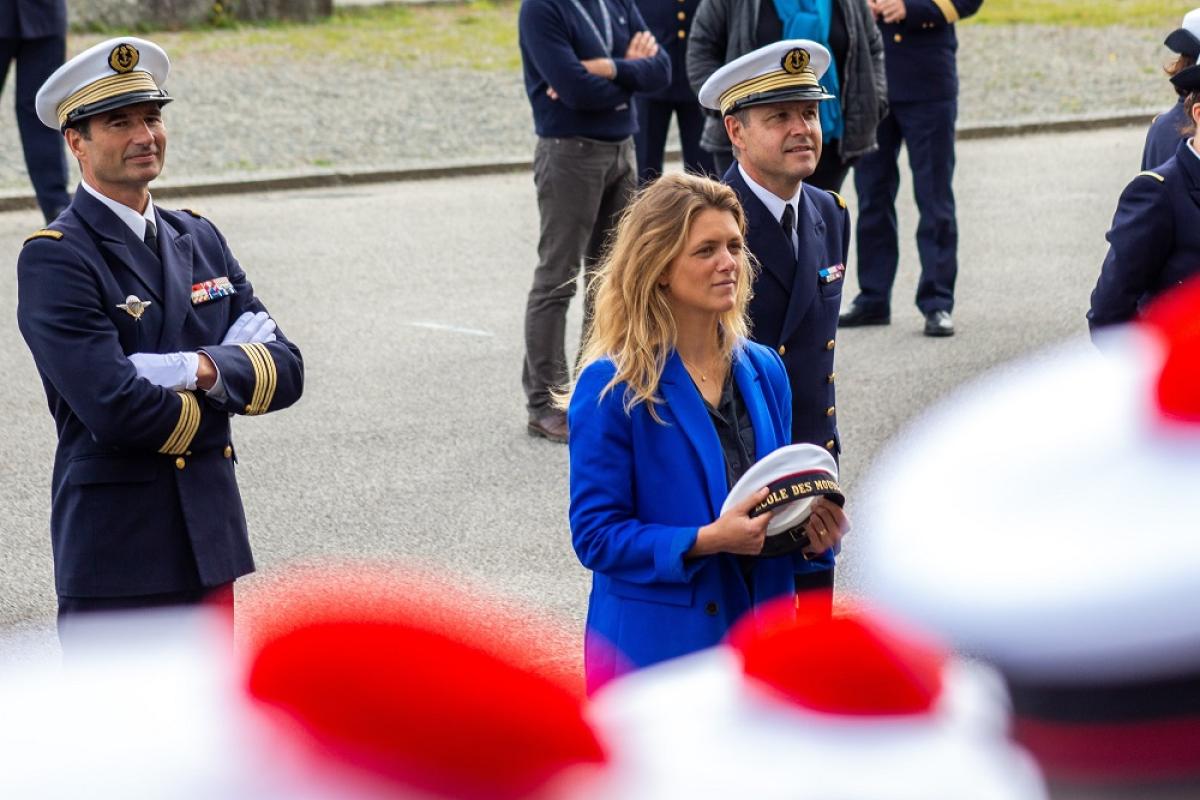  Cérémonie de remise de bâchis et de tricornes à l’École des mousses