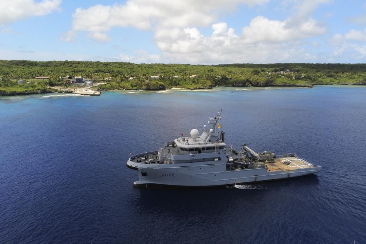  FAPF - Fin de la mission AQUARIUS pour le BSAOM Bougainville dans le Pacifique Sud