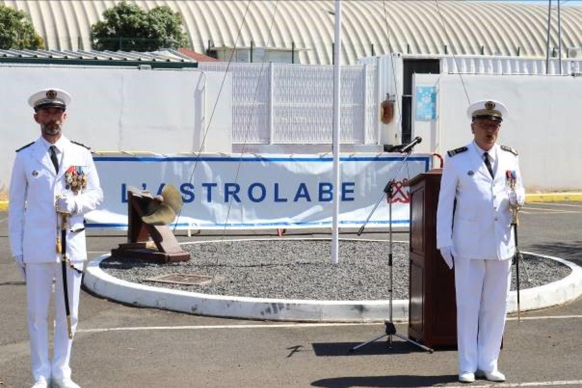  Passation de commandement pour l’Astrolabe A
