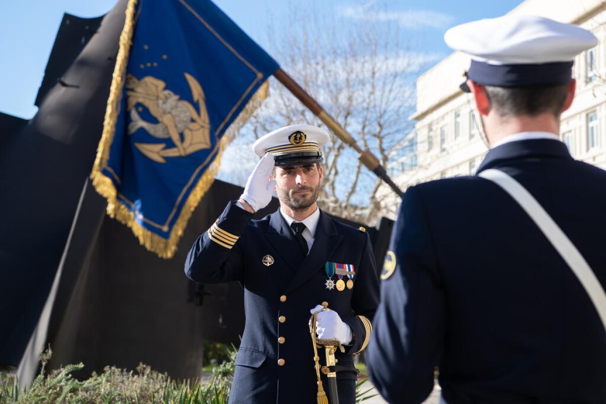 Un nouveau commandant pour le chasseur de mines tripartite Orion 