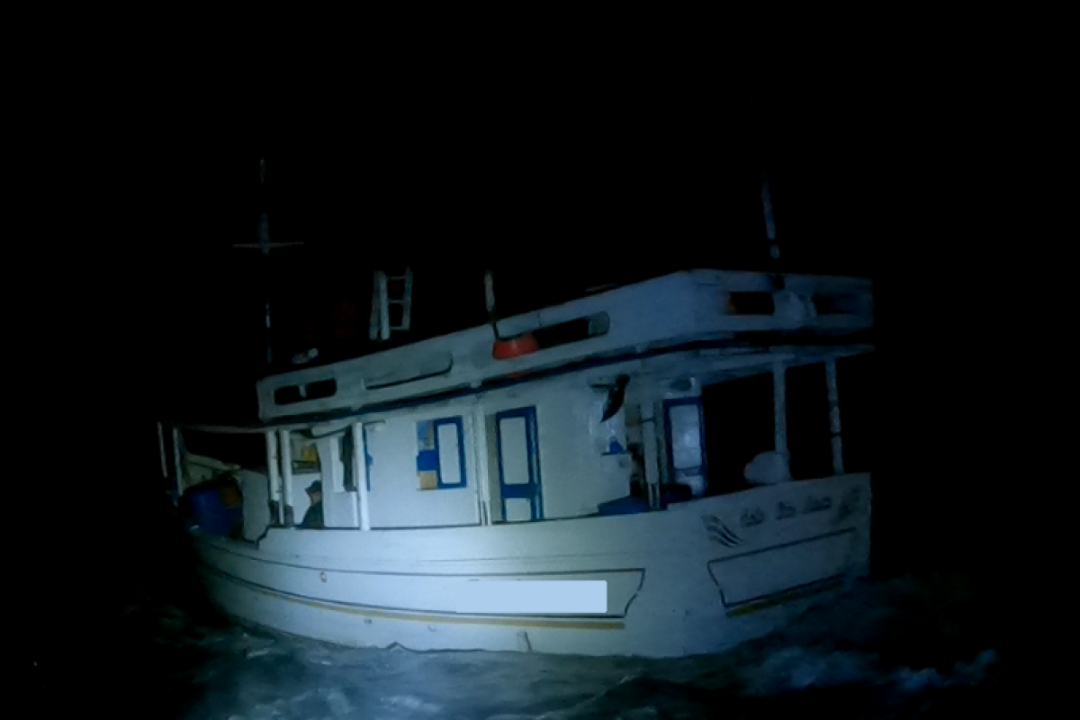  FAA – Interception d’un navire de pêche suspect par la FS Ventôse au large de la Guadeloupe