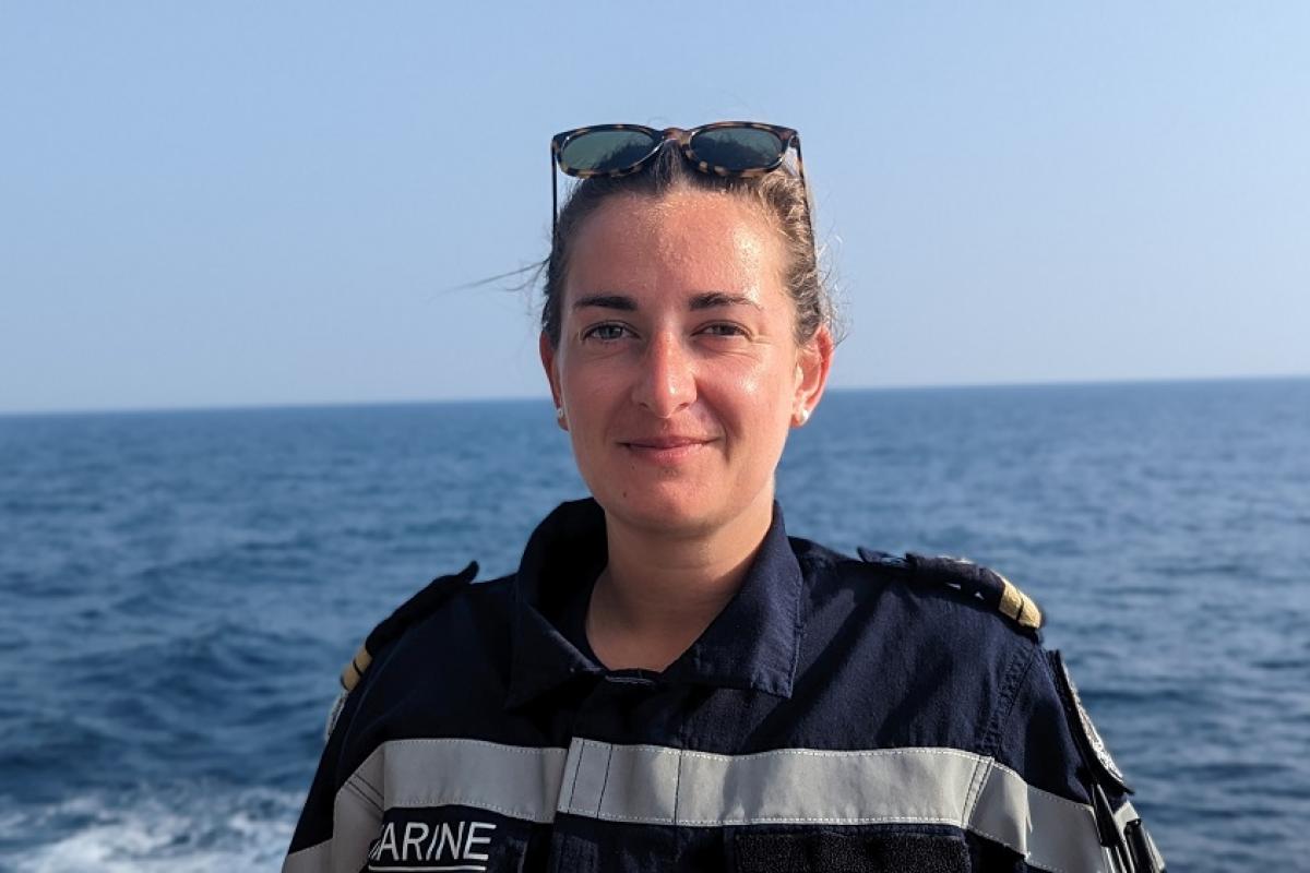  Portrait : SM Mélissa, chef passerelle et officier de manœuvre du CMT Andromède