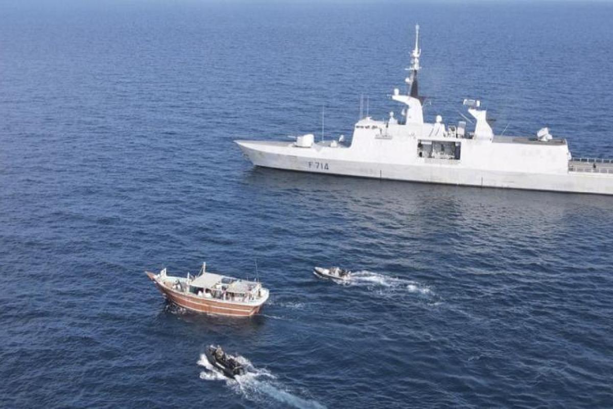  FFEAU – La FLF Guépratte de retour à Toulon après trois mois de mission en océan Indien