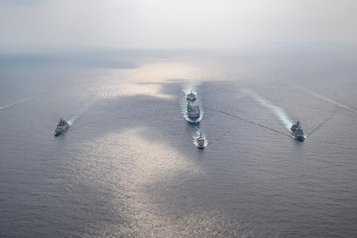  Mission JEANNE D’ARC 23 – exercice LAPEROUSE pour la sécurité maritime de la zone Indopacifique
