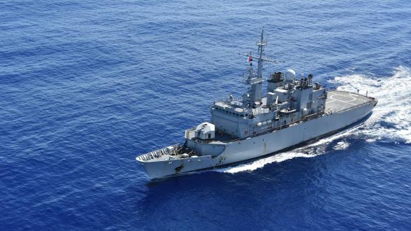 FS Prairial - Patrouille au large de l’île de Pâques