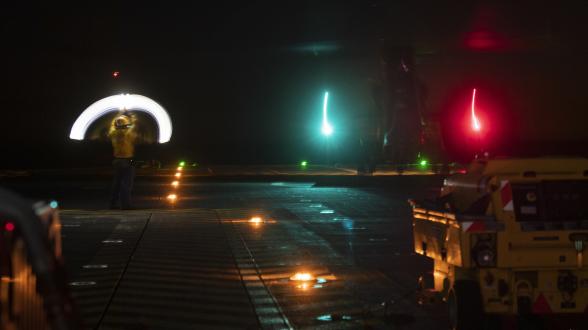CORMORAN 21 - Le groupe naval aéromobile conclut son déploiement par un troisième raid massif