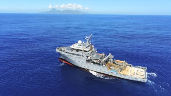 45 jours de mission pour le Bougainville et l’équipage B