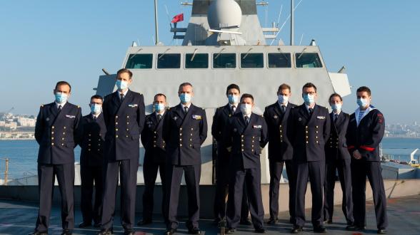  Jumelage de la FREMM Aquitaine et du bataillon de fusiliers marins de Morsier