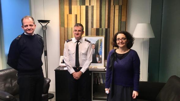 UE/OTAN – Le commandant de la zone maritime Méditerranée en déplacement à Bruxelles