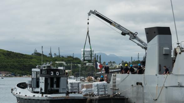 France du Pacifique – Les forces françaises mobilisées au profit des îles Tonga