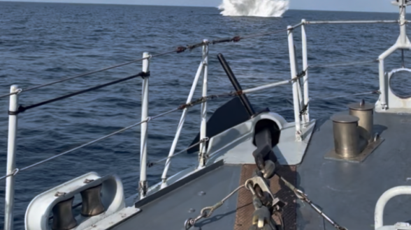 Méditerranée occidentale : Le Capricorne en opération de chasse aux mines