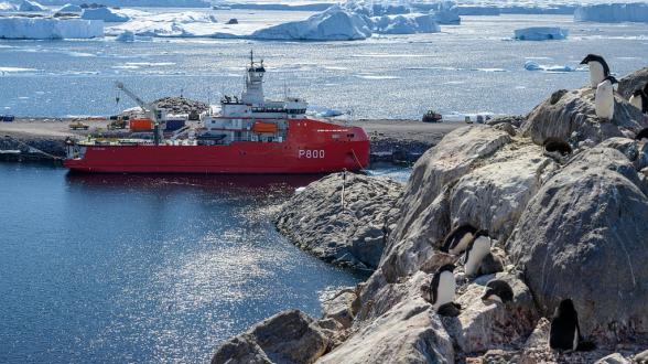 Fin de mission logistique et scientifique pour L’Astrolabe