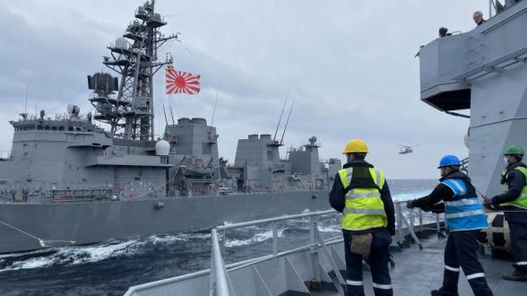 Mission Asie 2022 - Exercice bilatéral franco-japonais OGURI-VERN