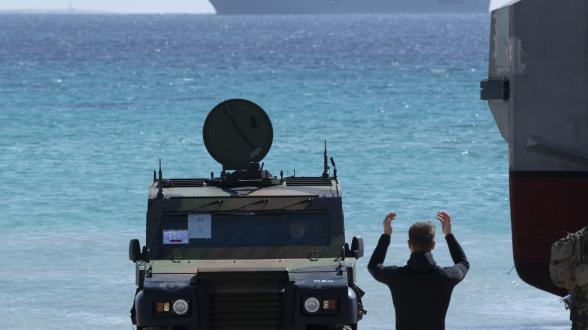 Objectif WAKRI - Premier exercice amphibie du groupe JEANNE D’ARC en mer Rouge