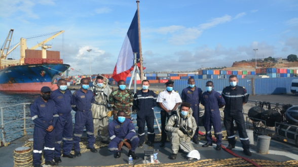Corymbe 161 : L’équipage du PHM Commandant Birot partage ses savoir-faire