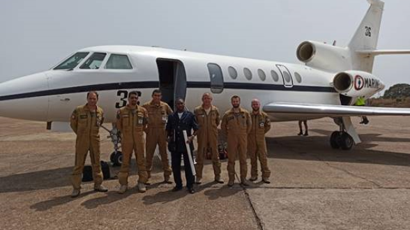 Golfe de Guinée : Le Falcon 50 M de Dakar en Guinée pour lutter contre la pêche illégale