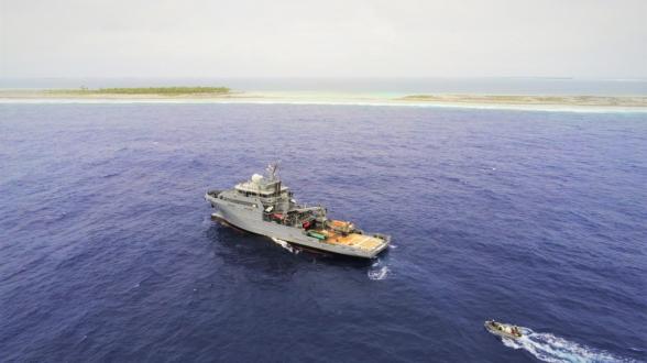Le BSAOM Bougainville en soutien d’une équipe scientifique