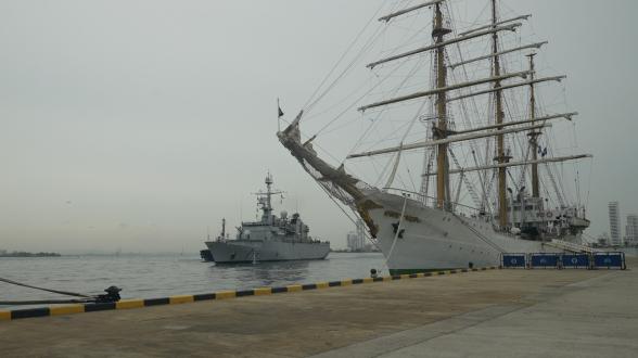 Le Germinal en relâche opérationnelle à Carthagène
