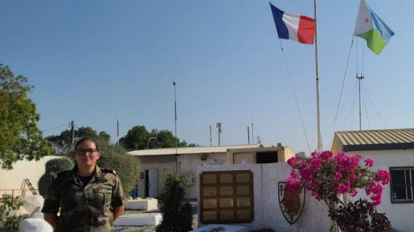 Portrait : Second maître Nolwenn, commis à Djibouti