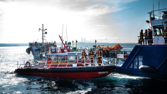 Les marins-pompiers au cœur de l’exercice européen Domino