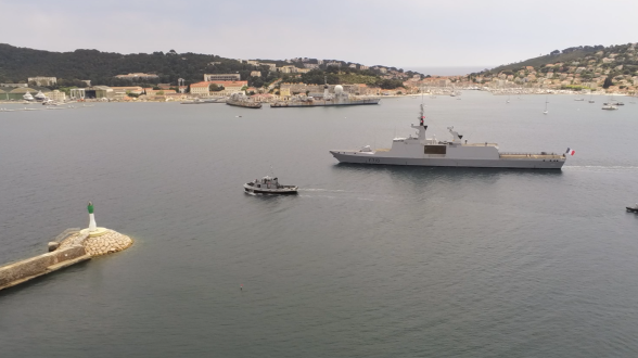 Le La Fayette entame sa phase d’essais à la mer