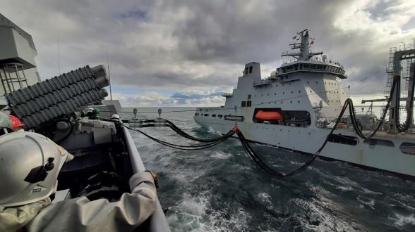 ATLANTIQUE NORD – Fin de mission pour l’équipage B de la FREMM Aquitaine