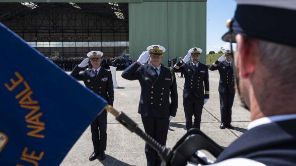 Aéronautique navale : les marins du ciel célèbrent l’Atlantique 2
