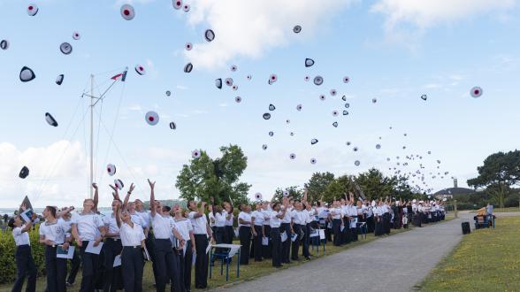 Fin de formation pour les mousses