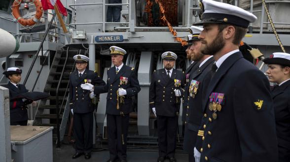 Un nouveau commandant pour le bâtiment remorqueur de sonar Aldébaran
