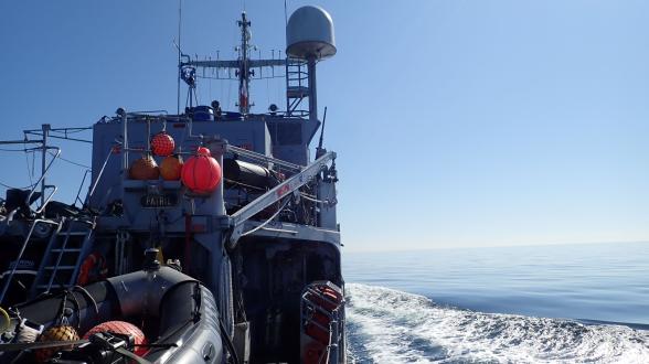 Mer Baltique - le Sagittaire participe à « Baltops 2022 »