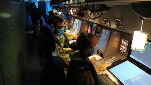 Méditerranée centrale – Entraînement interalliés à la chasse au sous-marin pour le détachement Atlantique 2 de La Sude