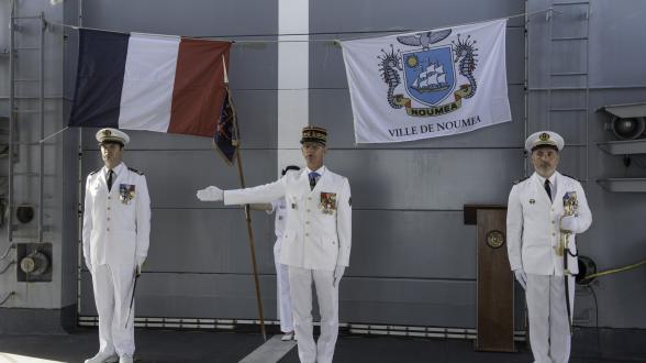 Un nouveau commandant pour la frégate de surveillance Vendémiaire