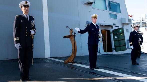 Un nouveau commandant pour la frégate multimissions Normandie
