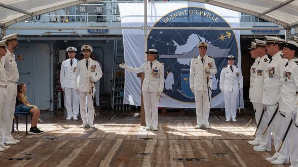 Nouveau commandant pour l’équipage A du Dumont d’Urville