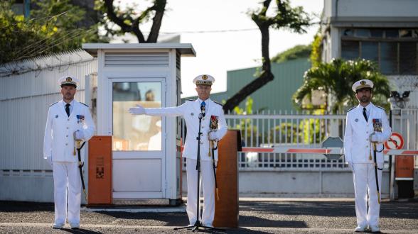 Un nouveau commandant pour la base navale de Papeete